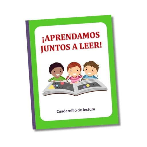 La tapa del cuadernillo ¡Aprendamos juntos a leer!